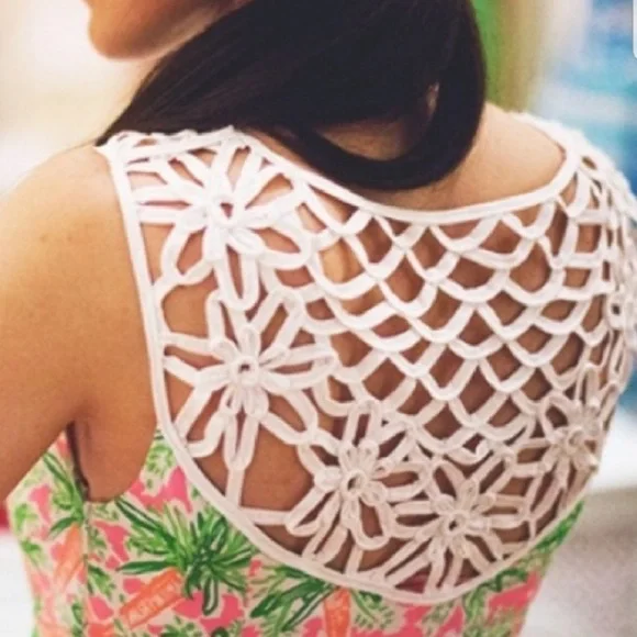 HTF Lilly Pulitzer Resort White Nibbles Lacina Nwt size 4 perfect for Easter - Picture 3 of 5